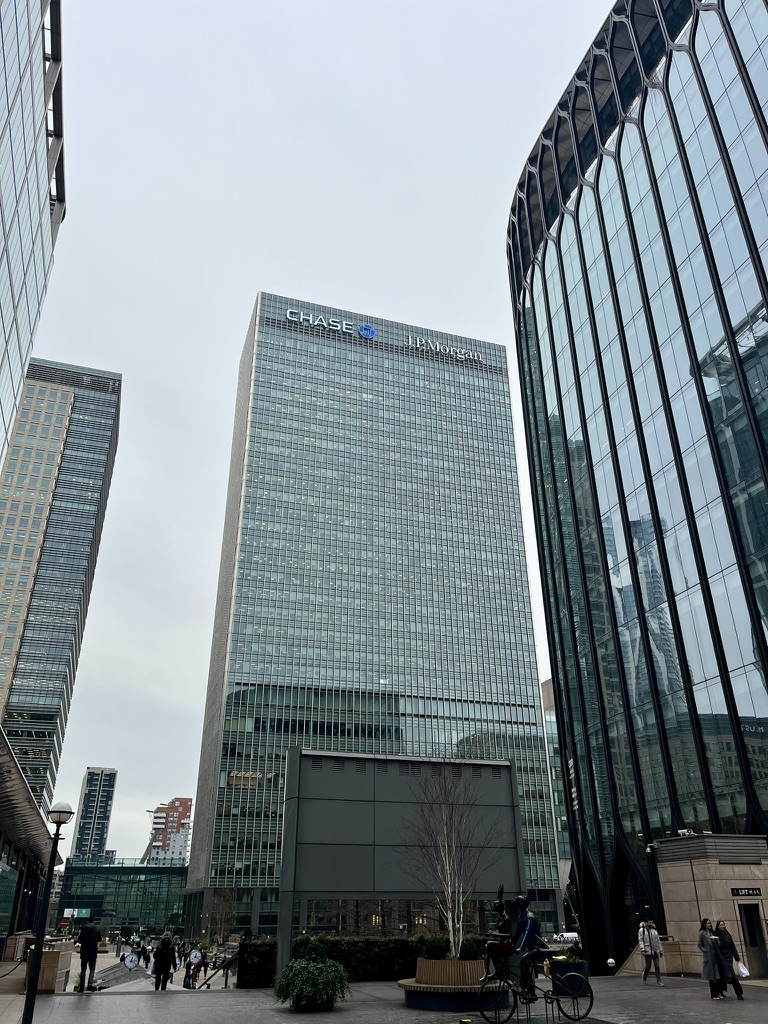 JPMorgan HQ on Bank Street - Canary Wharf, London, England, United Kingdom